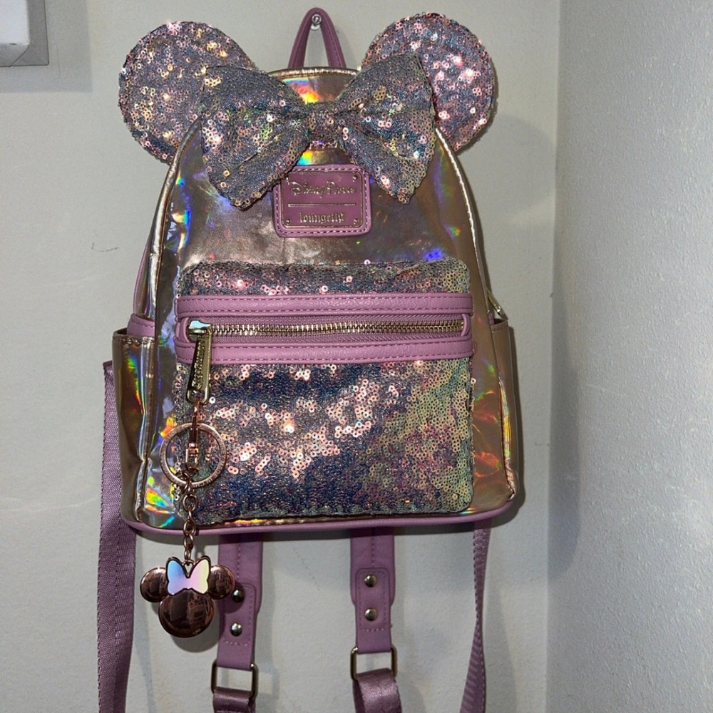 50th Iridescent Mickey lounge fly bag
